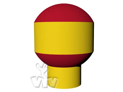 Balloon with narrow base for digital overprint 5 m commercial promotional inflatable balloon