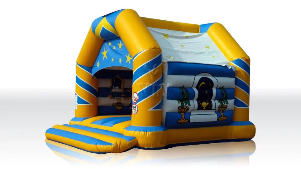 Aladdin 7 x 6 m with roof commercial inflatable bounce