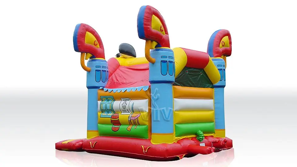 Saloon 10 x 7 with roof commercial inflatable bounce