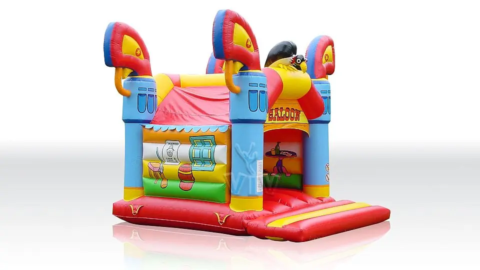 Saloon 7 x 6 with roof commercial inflatable bounce