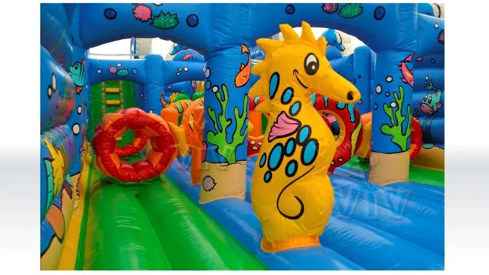 Obstacle Course Underwater World - Collection Unterwater World commercial inflatable obstacle course