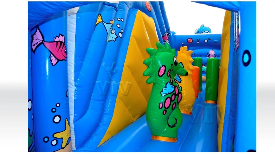 Obstacle Course Underwater World - Collection Unterwater World commercial inflatable obstacle course