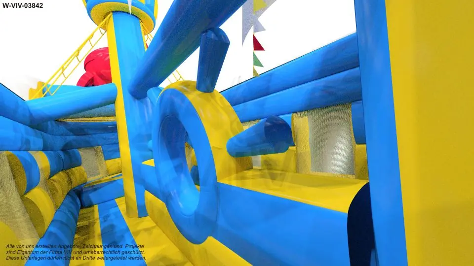 Flying Dutchman Ship - Collection Unterwater World commercial inflatable ship attraction