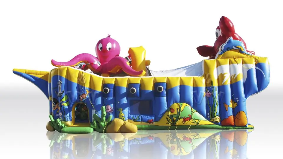 Ship Water World - Collection Unterwater World commercial inflatable ship attraction