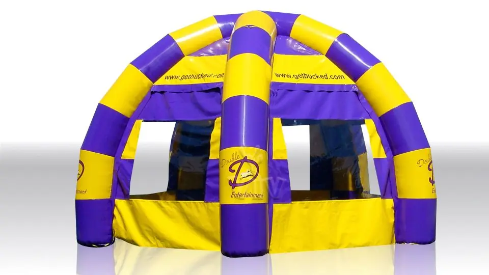 Tent Spider - External diameter 5 m commercial promotional inflatable tent