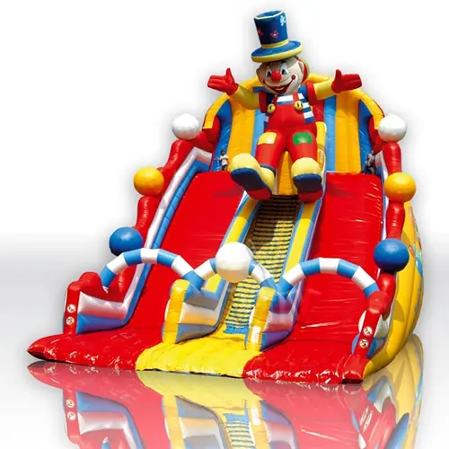Clown SUPER GIGANT Professional commercial inflatable slide