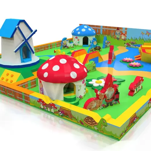 Gnomes Playground foam soft play playground structure for dry indoor play areas